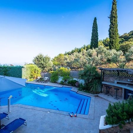 Pool Sea View Holiday Home Close To The Beach Kavala Extérieur photo