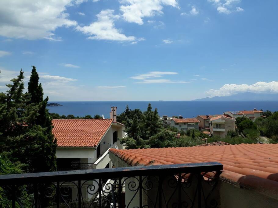 Pool Sea View Holiday Home Close To The Beach Kavala Extérieur photo